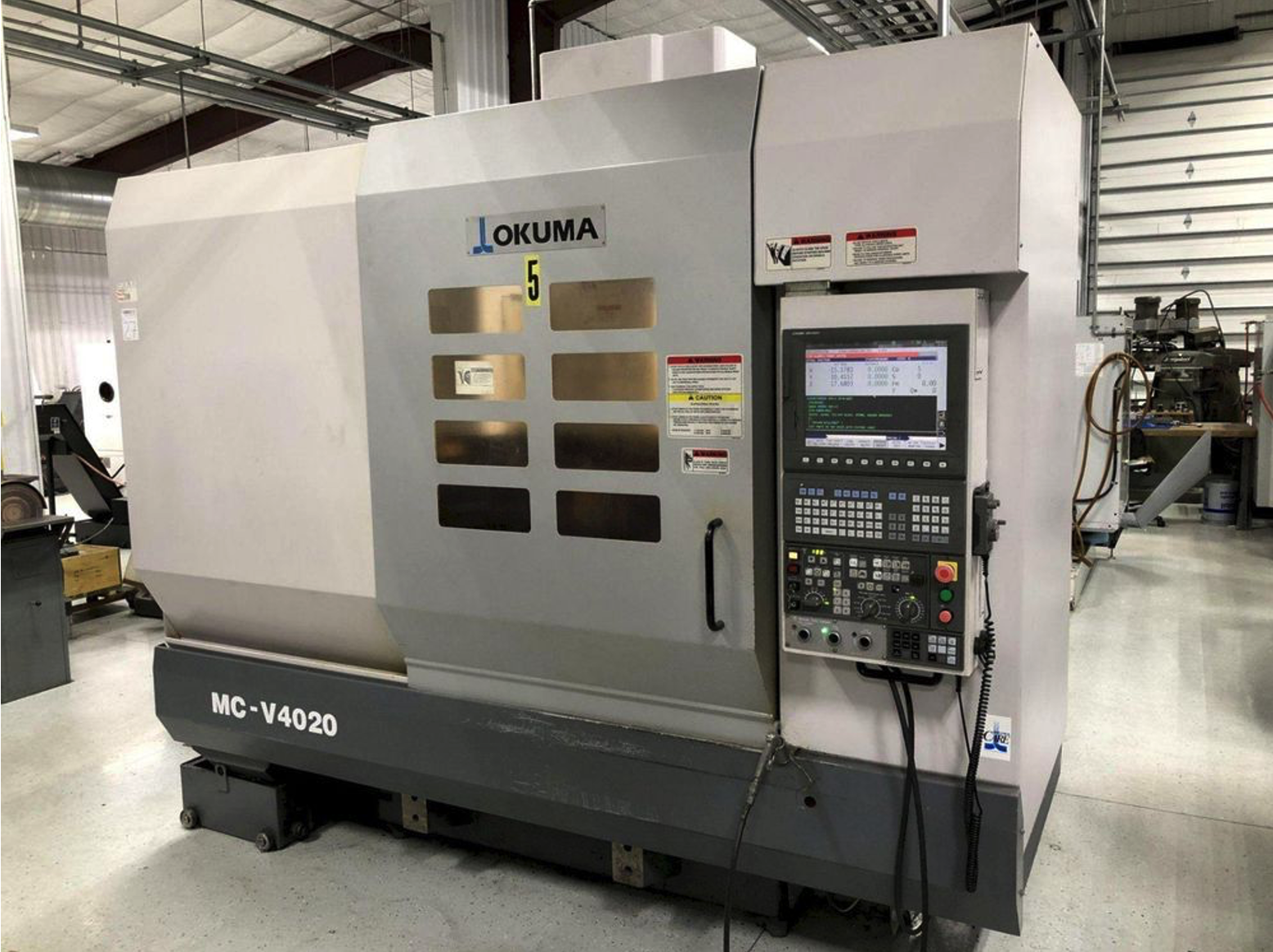 Okuma MC-V4020 | Advanced Manufacturing Pilot Facility